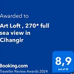Art Loft , 270* Full Sea View In Cihangir Апартаменты Стамбул