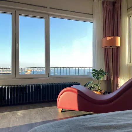 Apartamento Art Loft , 270* Full Sea View In Cihangir Istambul