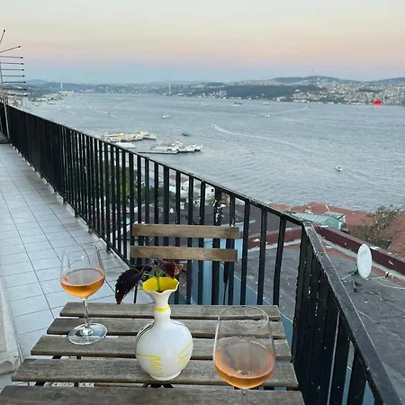 Apartamento Art Loft , 270* Full Sea View In Cihangir Istambul